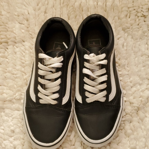 Vans Other - Black leather Vans